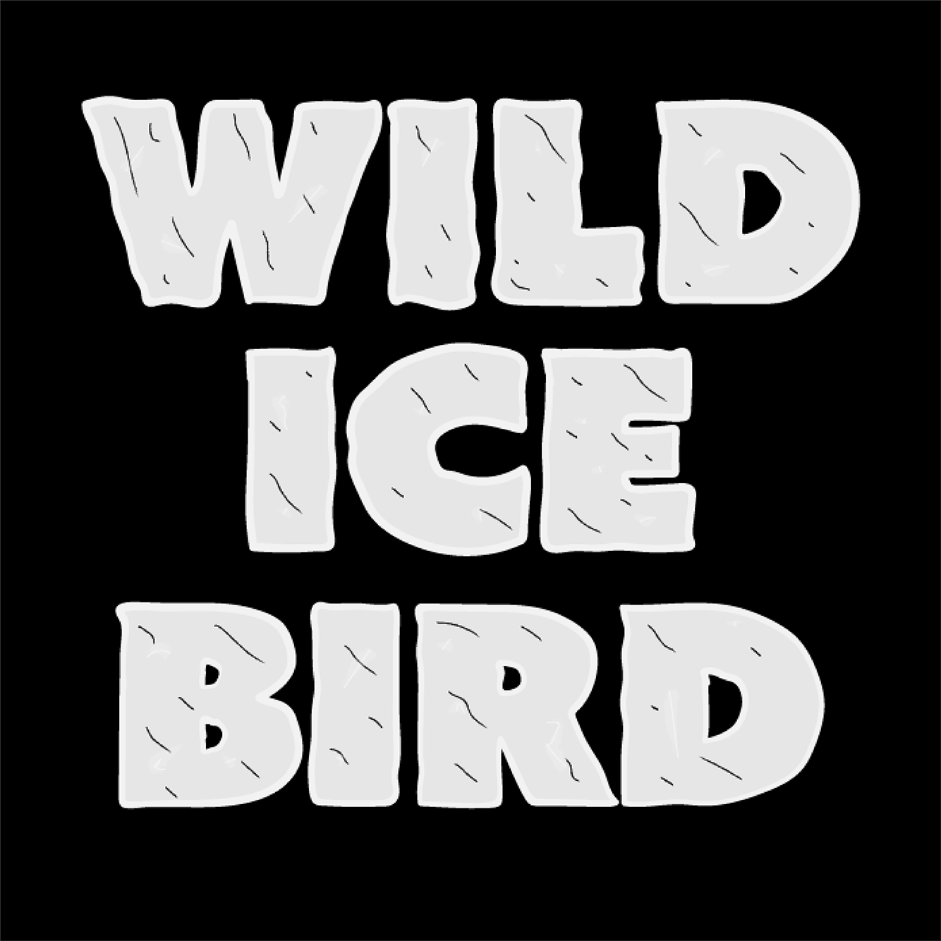 Wild Ice Bird Square Logo